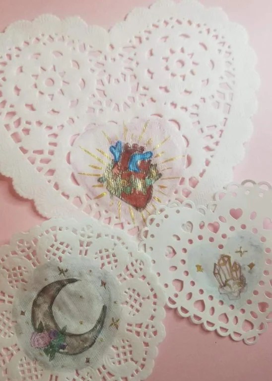 Painting on Doilies – from guest blogger Diana&nbsp;Perez