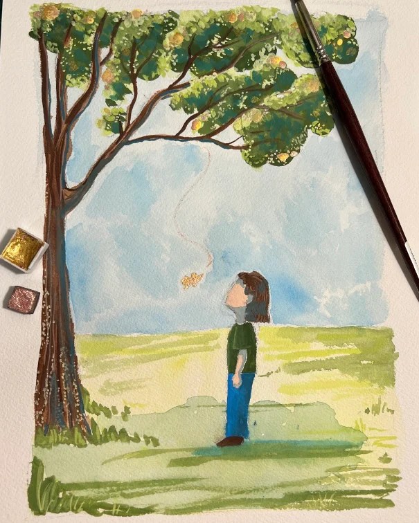 Glitter Watercolors for Emphasis – from guest blogger Katherine&nbsp;Knapik