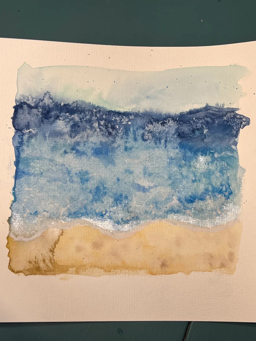 Salt and Watercolor – from guest blogger Courtney&nbsp;Davis