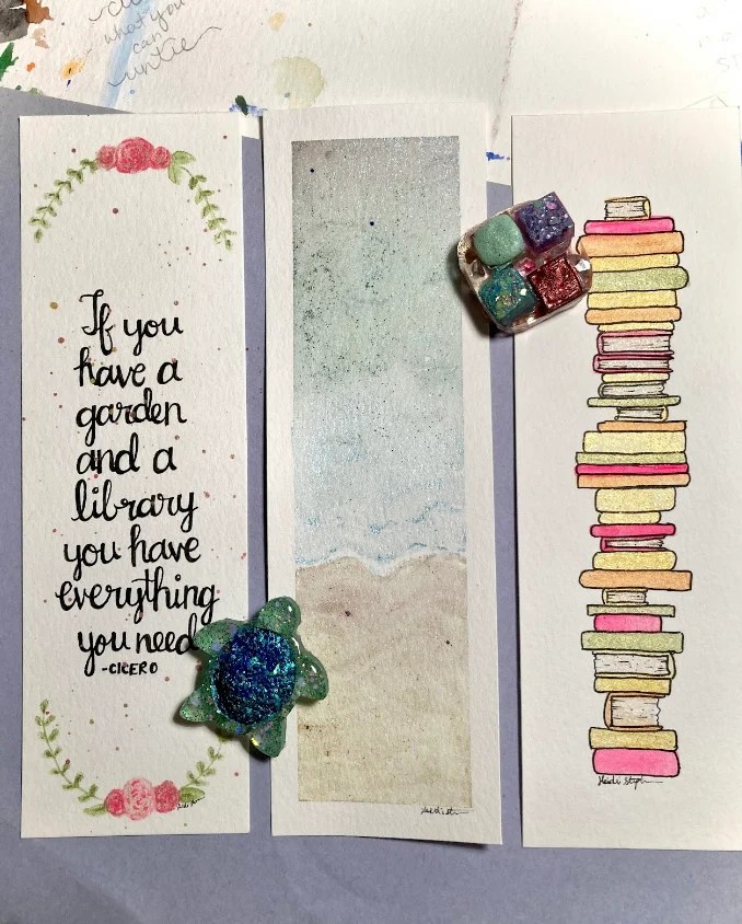 Bookmarks! Quick Painting, Great Gift – from guest blogger Heidi&nbsp;Stephens